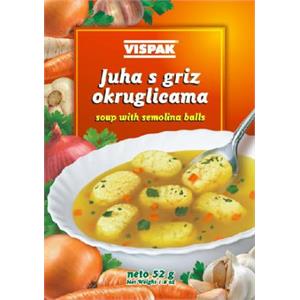 Soupe - Juha s griz okruglicama 52g Vispak